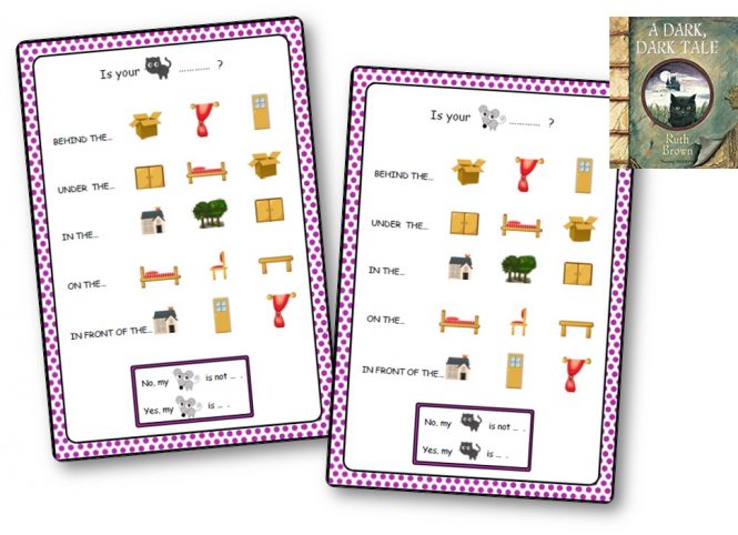 Jeu sur les prépositions A Dark Dark Tale