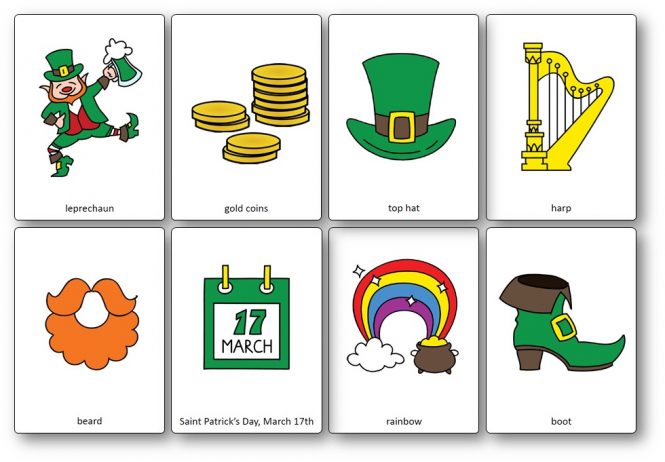 Vocabulaire de la Saint Patrick