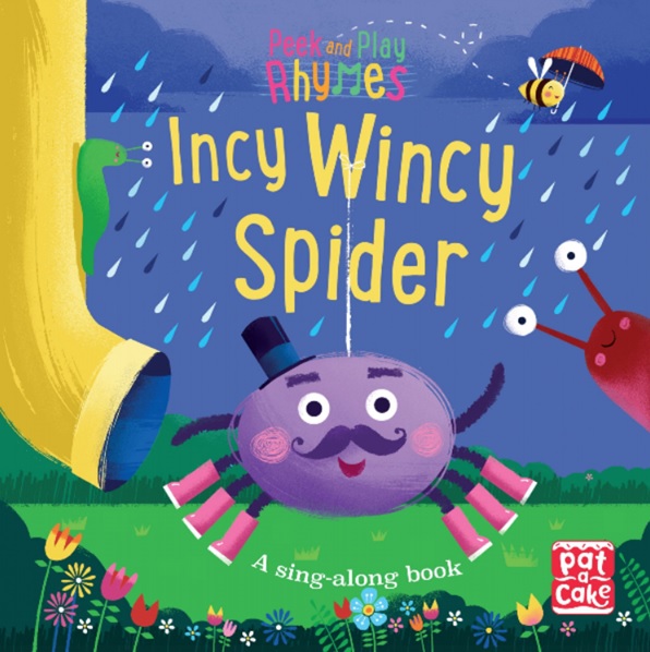 Incy Wincy Spider, livre à chanter de Pat a Cake et Richard Merritt