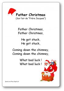 Father Christmas, une comptine en anglais pour fêter Noël - avec