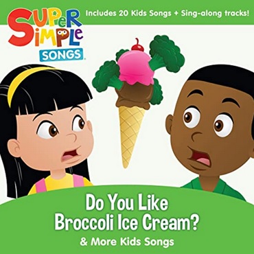 Hello, Hello! de Super Simple Songs, extrait de l'album Est-ce que tu aimes la glace aux brocolis and more Kids Songs