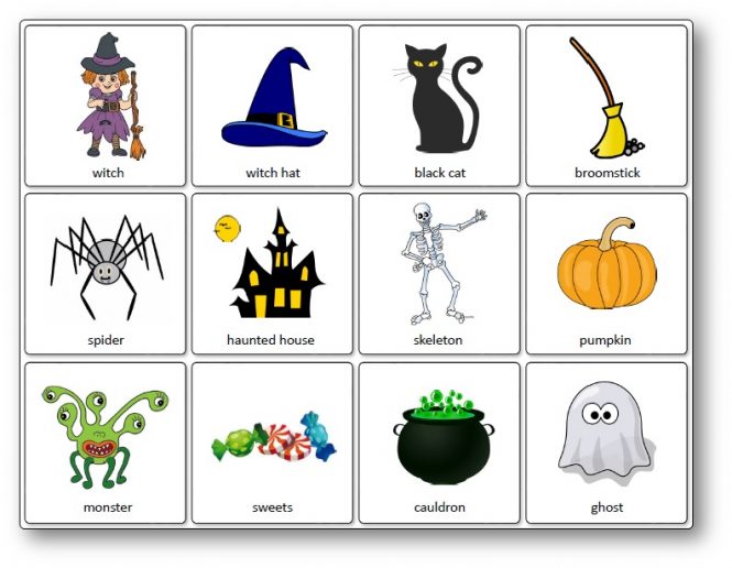 Halloween en anglais : jeux, activités et chansons sur le thème d'Halloween