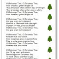 Chanson O Christmas Tree