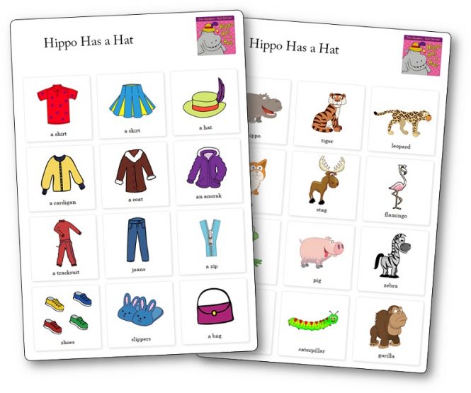 Hippo-Has-a-Hat-cartes-ressources-sequence-album Cartes Hippo Has a Hat