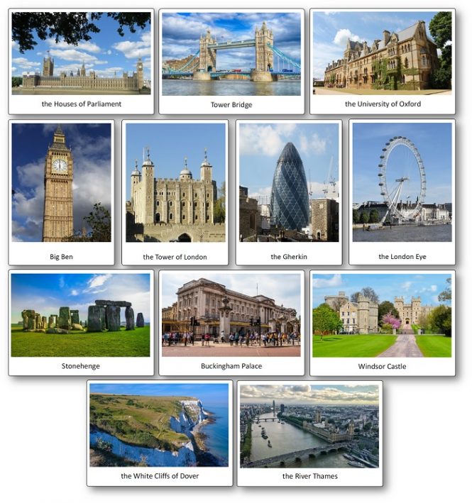 Flashcards-Monuments-celebres-Angleterre-Londres-a-telecharger Flashcards des monumentts célèbres de Londres et de l'Angleterre