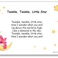 Chanson Twinkle Twinkle Little Star