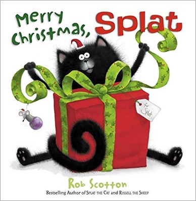 Merry Christmas Splat de Rob Scotton - Un livre jeunesse anglais Noël