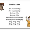 Brother John Comptine en anglais