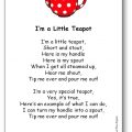 I'm A Little Teapot Comptine traditionnelle anglais, traduction française