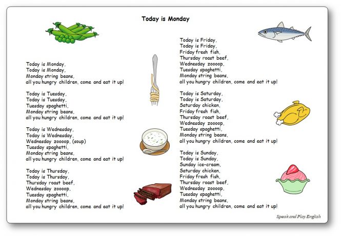 Today-is-Monday-chanson-album-Eric-Carle Today is Monday chanson album Eric Carle