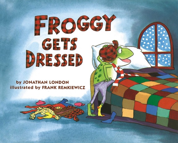 Froggy Gets Dressed de Jonathan London - Grenouille s'habille en anglais