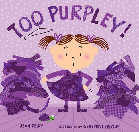 Too Purpley de Jean Reidy - album sur les habits en anglais