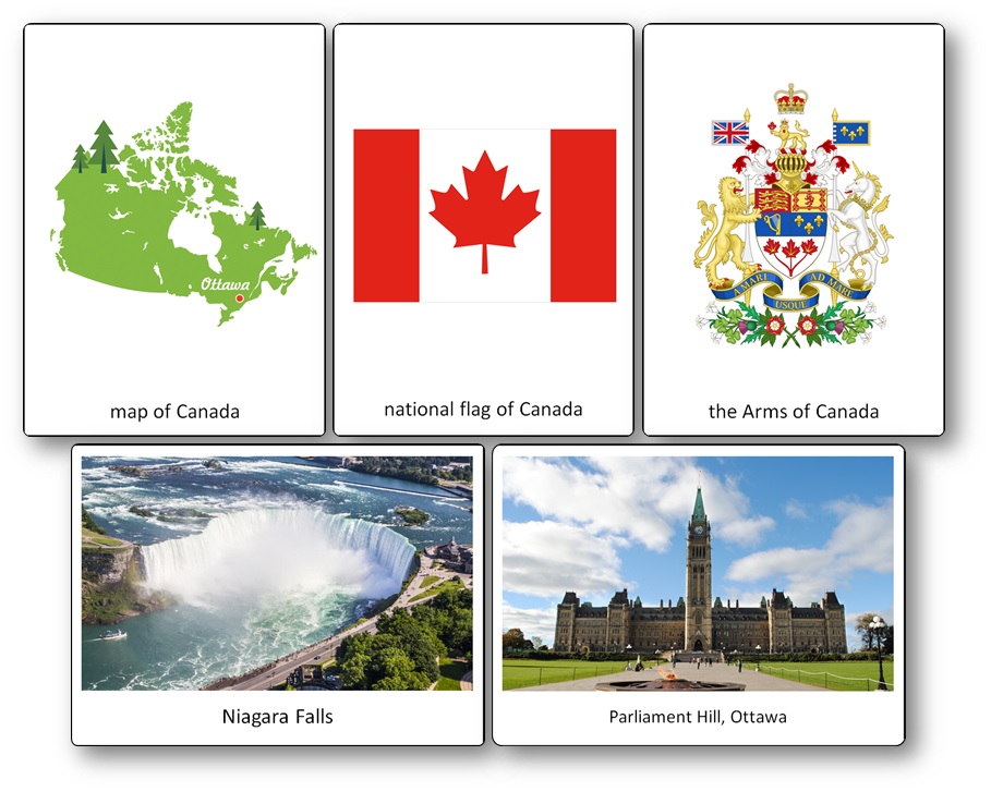 imagier emblèmes Canada séquence cycle 2 et cycle 3