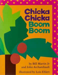 Chicka Chicka Boom Boom album lettres alphabet de Bill Martin Jr