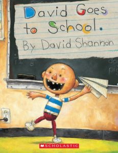 David Goes to School album anglais rentrée de David Shannon
