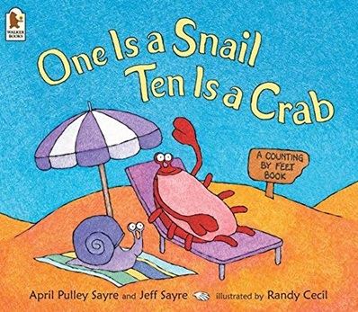One is a Snail Ten is a Crab, un album à compter d'April Pulley et Jeff Sayre exploitation
