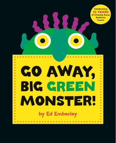 Couverture de l’album Go Away, Big Green Monster de Ed Emberley